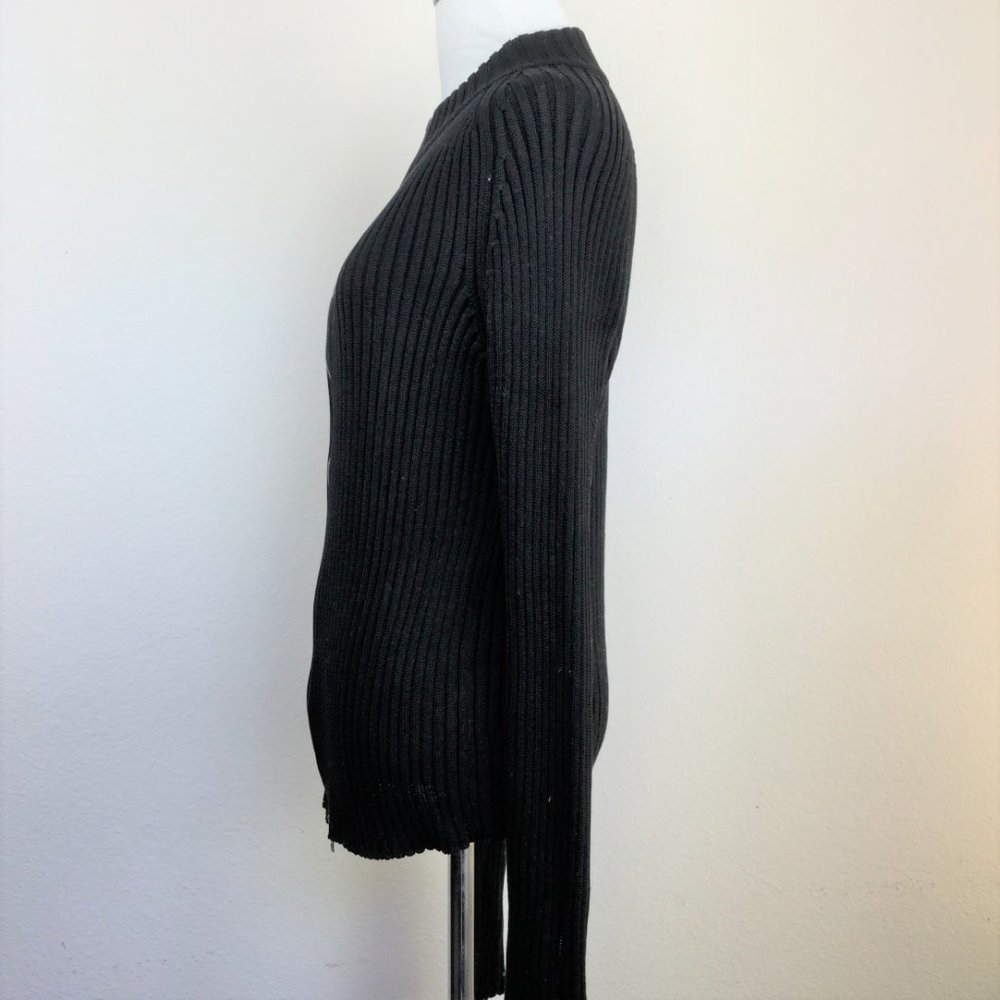 Gucci Black Zip Sweater xl - Picture 3 of 12